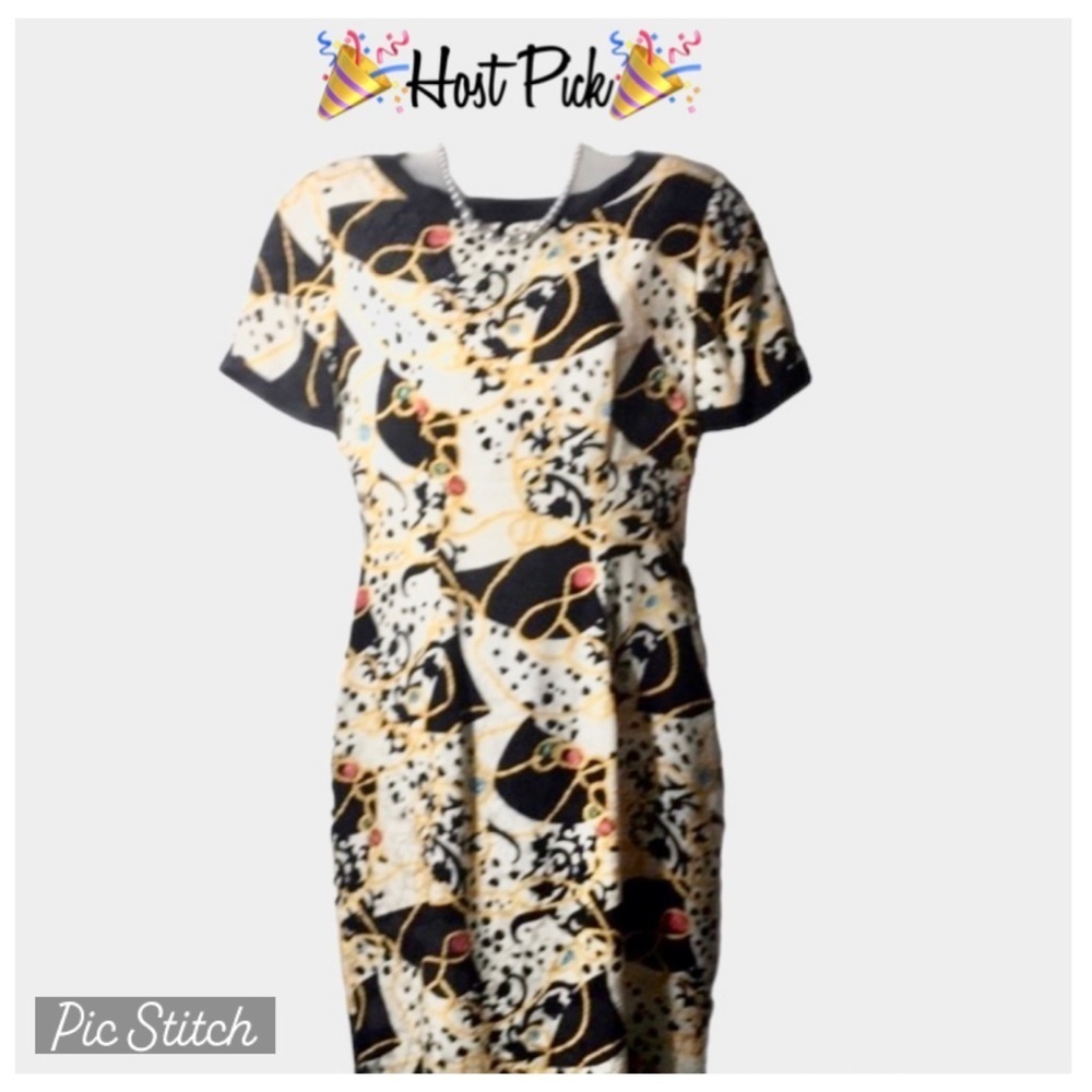 🎉Host Pick🎉ADRIANNA PAPELL “Vintage” DRESS - Picture 6 of 7